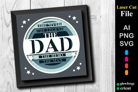 3D Fathers Day Best Dad Shadow Box: A Unique Way to Celebrate Dad