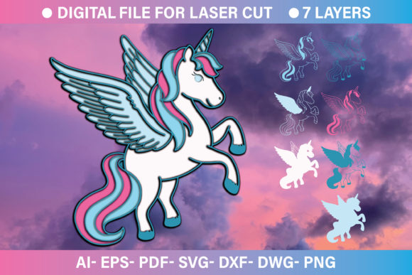 3d Unicorn Paper Cut SVG File: A Strategic Tool for Creative and Business Applications