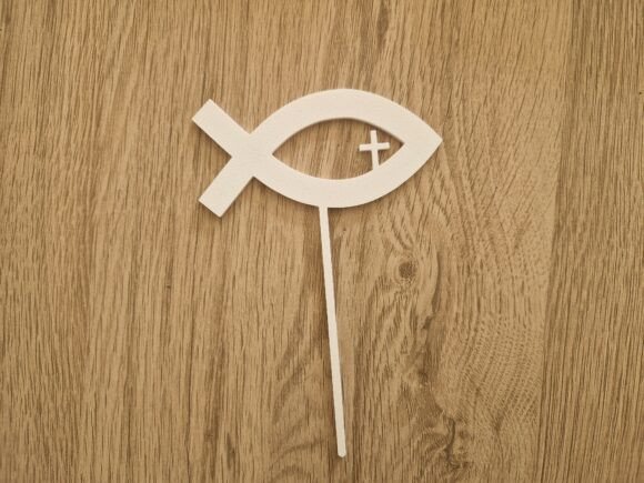 Elevate Your Baking with a Custom Fish Cake Topper 3D Print File 3MF