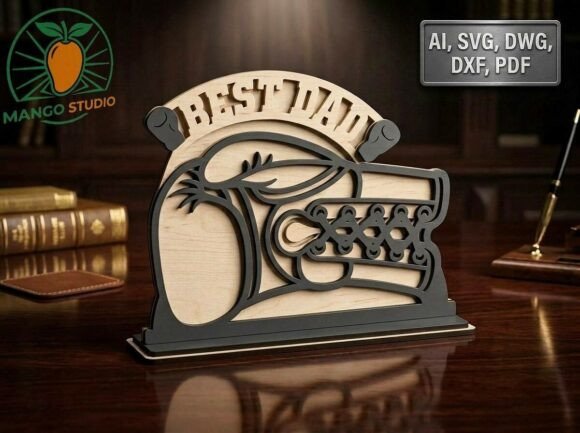 Father’s Day 3D Boxing Laser File: A Unique Way to Celebrate the Best Dad