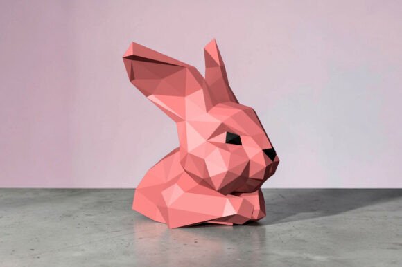 Integrating Rabbit Sculpture 3D Papercraft into Modern Creative Workflows